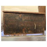 Wooden Shoe Polish Box