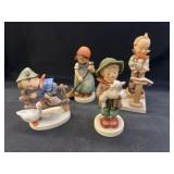 (4) Hummel Figurines