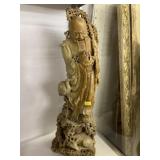 Oriental Composition Carved Figurine