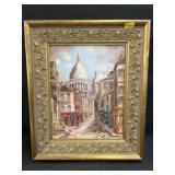 European Oil On Canvas