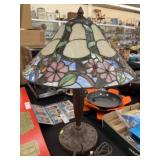 Slag Glass Table Light