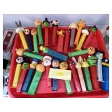 Assortment of Pez Dispensers