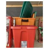 (4) Storage Totes with Lids