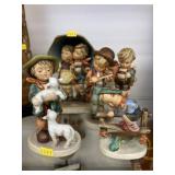 (5) Hummel Figurines
