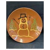 Breininger Redware Plate