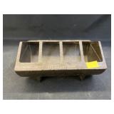 Vintage Cast Metal Chick Feeder