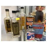 Grouping of Vintage Oil Bottles