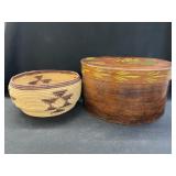 Band Box w/ Woven Bowl