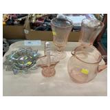 Pink Depression Glassware