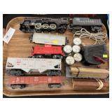 American Flyer Locomotive with Freight Cars