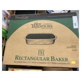 New Pampered Chef Rectangular Baker