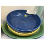 Fiestaware Bowls w/ Platters