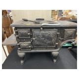 Miniature Cast Metal Stove