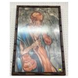 (2) South American Framed Watercolors