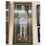 (2) Framed Prints of Knights