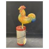 Tin Litho Clucking Hen