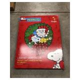 Peanuts Lighted Wreath
