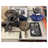 Cast Iron Cookware, Meat Grinder, Dutch Oven
