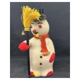 Vintage Battery-Powered Snowman