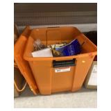 Halloween Decor, Storage Tote/Lid