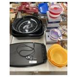 Electric Griddle, Microwave Bowls