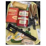 Bullet Molds w/ Powder Tins