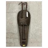 Metal Wrapped Tribal Mask