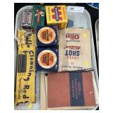 Unsorted Ammunition with Gun Cleaning Supplies