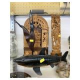Indonesian & Wood Carved Figurines