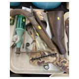 Gun Parts with Powder Dispenser