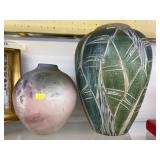 (2) Pieces of Contemporary Pottery