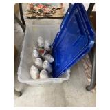 Air Fresheners with Plastic Storage Tote/Lid