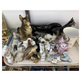 Porcelain Figurines w/ Shaving Mug