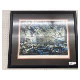 Framed Abstract Art Print