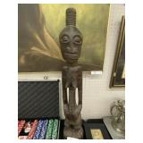 Large Tribal Wood Carving