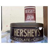 Hershey Cocoa Tin & Canister