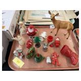 Vintage Christmas Candy Containers and Decor