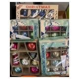 Vintage Mercury Christmas Ornaments
