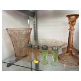 Assortment of Depression Glass