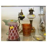 Miniature Fluid Lights w/ Art Glass