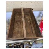 Vintage Wood Tool Tray