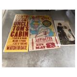 Carnival and Theater Posters with Lithograph