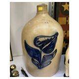 White & Son Slip Decorated Storage Jug