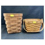 (2) Longaberger Baskets