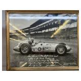 (2) Indy 500 Framed Photographs