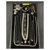 Grouping of Sterling Silver Jewelry