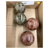 (4) Carpet Balls