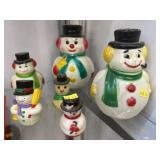 Grouping of Vintage Roly-Poly toys