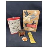 Powder and Oil Can w/ Handbook