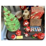 Grouping of Vintage Christmas Decor